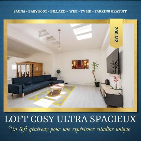 Loft Cosy - Hypercentre - Sauna - 200M2 - Wifi Graulhet Bagian luar foto